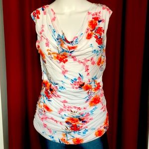 H&M Floral Sleeveless Top